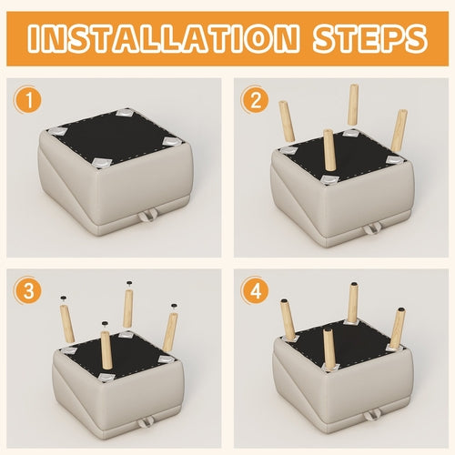 Dog Stairs for Small Dogs and Cats, Dog Ramp for Couch and Bed,