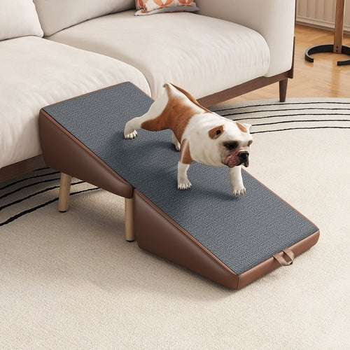 Dog Stairs for Small Dogs and Cats, Dog Ramp for Couch and Bed,