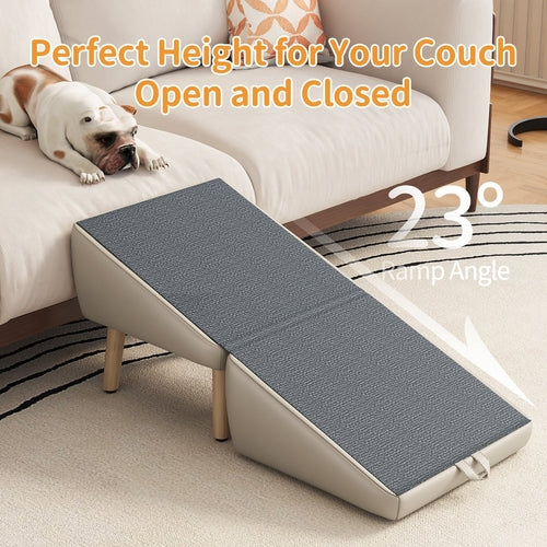 Dog Stairs for Small Dogs and Cats, Dog Ramp for Couch and Bed,