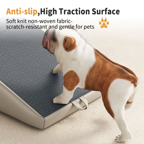 Dog Stairs for Small Dogs and Cats, Dog Ramp for Couch and Bed,