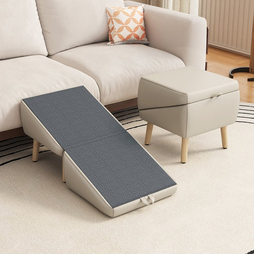 Dog Stairs for Small Dogs and Cats, Dog Ramp for Couch and Bed,
